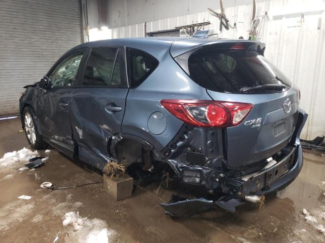 JM3KE4DY5F0501029 - 2015 MAZDA CX-5 GT BLUE photo 2