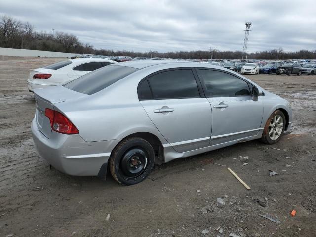 1HGFA16577L051697 - 2007 HONDA CIVIC LX SILVER photo 3