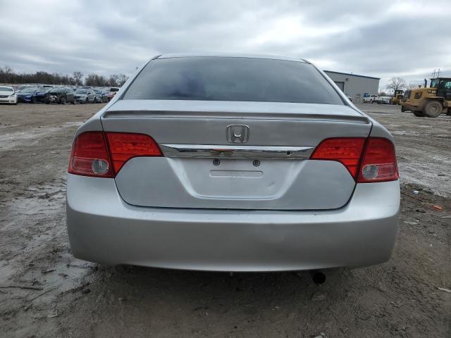 1HGFA16577L051697 - 2007 HONDA CIVIC LX SILVER photo 6