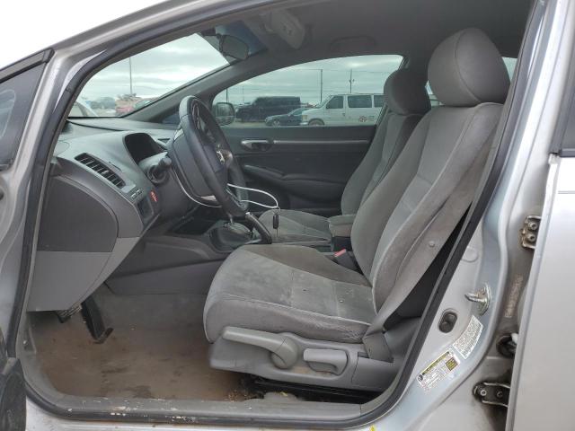 1HGFA16577L051697 - 2007 HONDA CIVIC LX SILVER photo 7