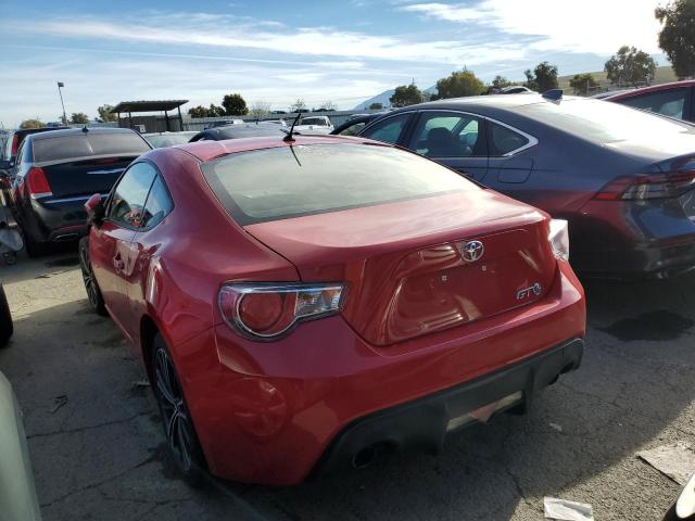 JF1ZNAA16D1707891 - 2013 TOYOTA SCION FR-S წითელი ფოტო 2