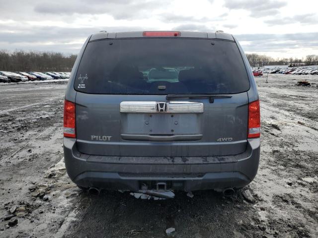 5FNYF4H45CB027278 - 2012 HONDA PILOT EX GRAY photo 6