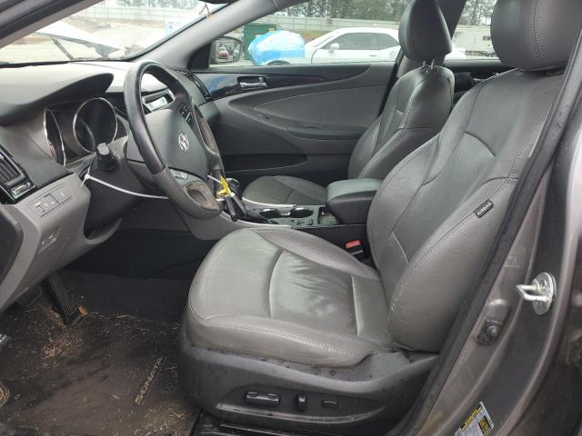 5NPEC4AC5CH399315 - 2012 HYUNDAI SONATA SE GRAY photo 7