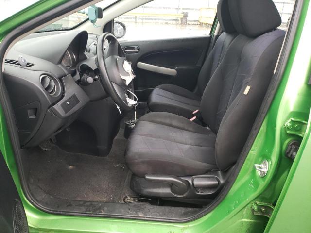 JM1DE1HY4B0129185 - 2011 MAZDA MAZDA2 GREEN photo 7