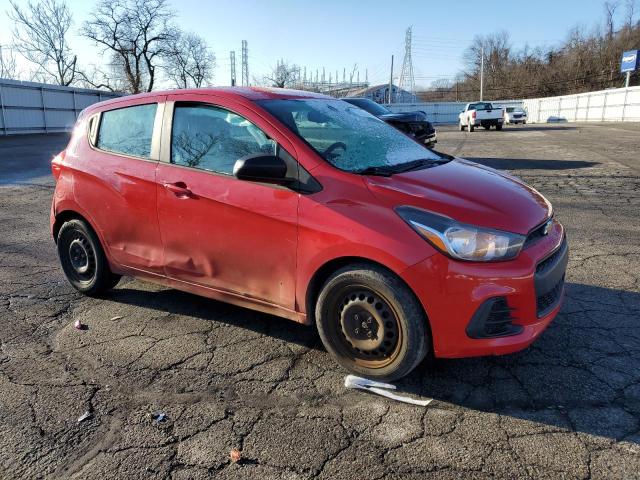 KL8CB6SA2HC719043 - 2017 CHEVROLET SPARK LS RED photo 4