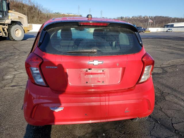 KL8CB6SA2HC719043 - 2017 CHEVROLET SPARK LS RED photo 6