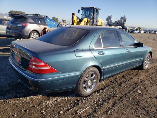 WDBNG75J8YA069888 - 2000 MERCEDES-BENZ S 500 TEAL photo 3