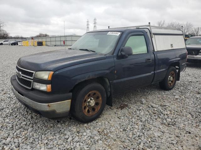 3GCEC14X36G256390 - 2006 CHEVROLET SILVERADO C1500 BLUE photo 1