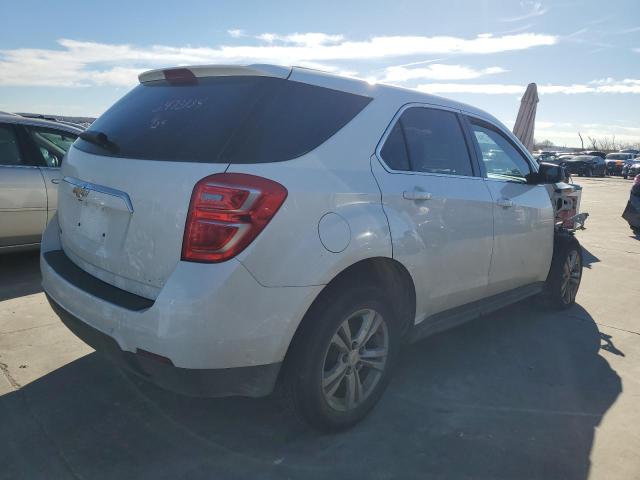 2GNALBEK8H1595902 - 2017 CHEVROLET EQUINOX LS WHITE photo 3