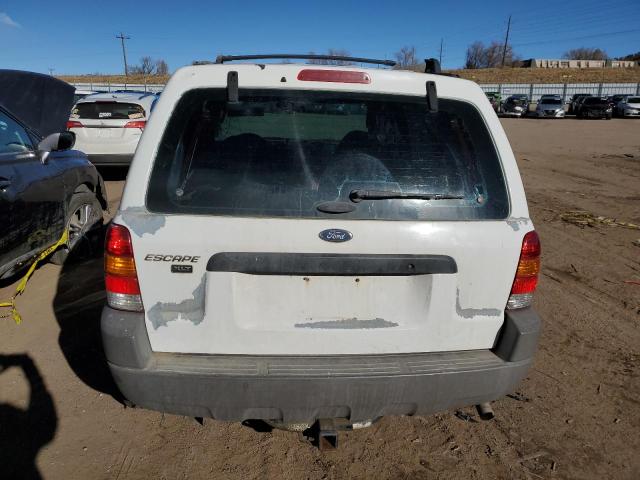 1FMYU04B91KF53590 - 2001 FORD ESCAPE XLT WHITE photo 6