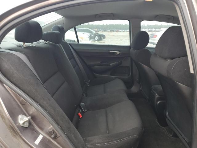 19XFA166X9E021340 - 2009 HONDA CIVIC LX-S رمادي صورة 10