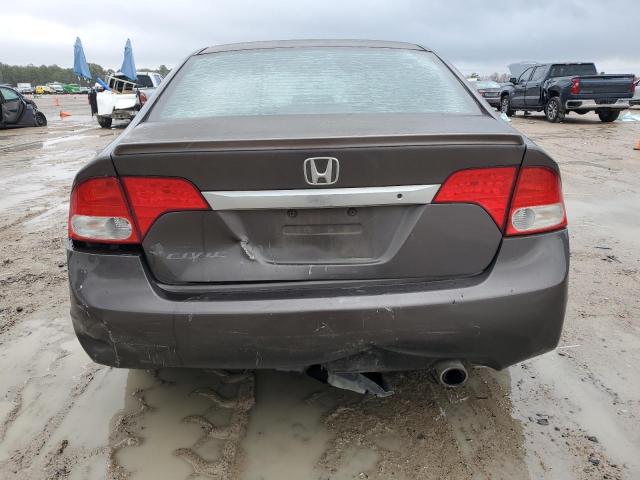 19XFA166X9E021340 - 2009 HONDA CIVIC LX-S رمادي صورة 6