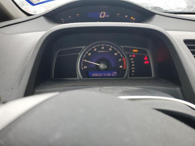 19XFA166X9E021340 - 2009 HONDA CIVIC LX-S رمادي صورة 9