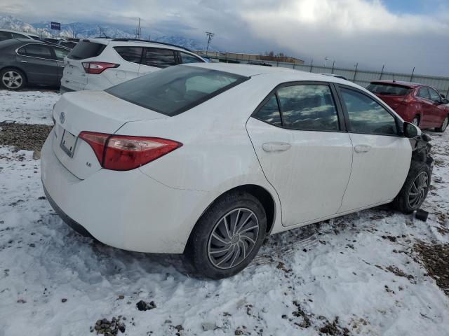 2T1BURHE0HC826785 - 2017 TOYOTA COROLLA L WHITE photo 3