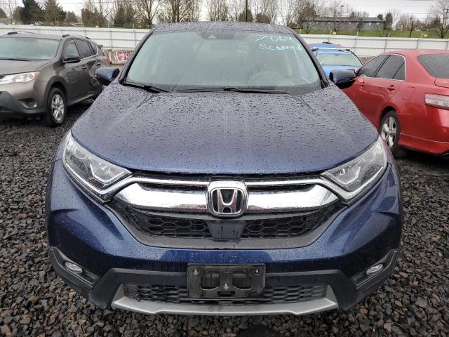 2HKRW2H55HH648370 - 2017 HONDA CR-V EX BLUE photo 5