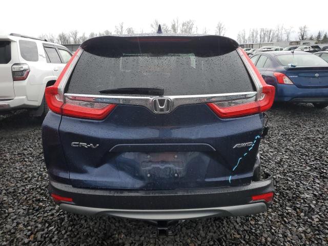 2HKRW2H55HH648370 - 2017 HONDA CR-V EX BLUE photo 6