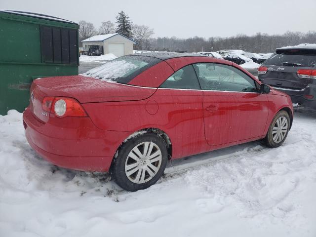 WVWAA71F89V013530 - 2009 VOLKSWAGEN EOS TURBO RED photo 3