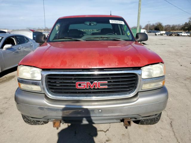 2GTEK19T421297770 - 2002 GMC NEW SIERRA K1500 RED photo 5