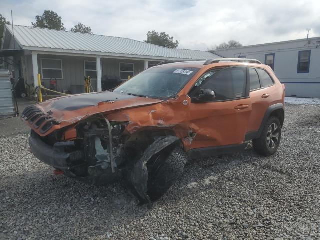 1C4PJMBS1FW717112 - 2015 JEEP CHEROKEE TRAILHAWK ORANGE photo 1