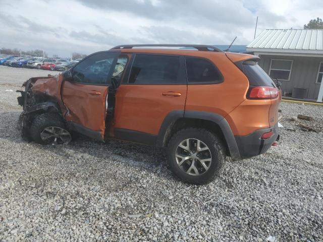1C4PJMBS1FW717112 - 2015 JEEP CHEROKEE TRAILHAWK ORANGE photo 2