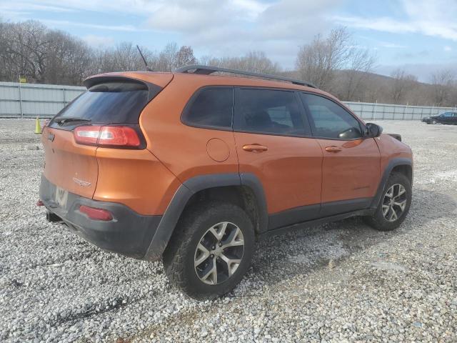 1C4PJMBS1FW717112 - 2015 JEEP CHEROKEE TRAILHAWK ORANGE photo 3