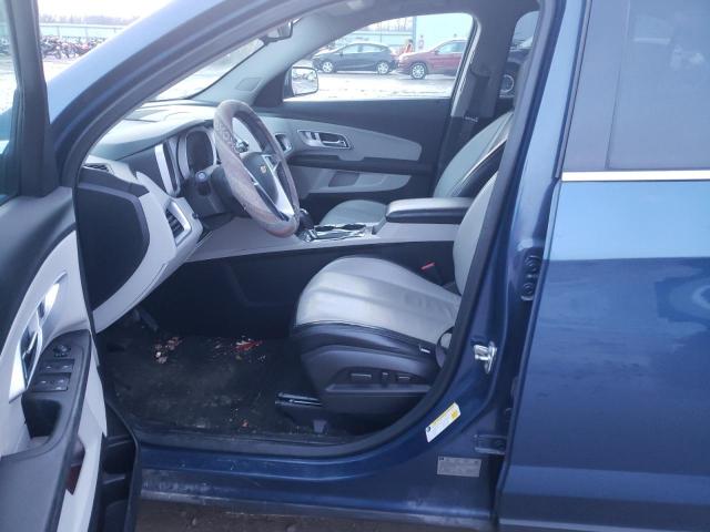 2GNALCEK5H6165088 - 2017 CHEVROLET EQUINOX LT BLUE photo 7