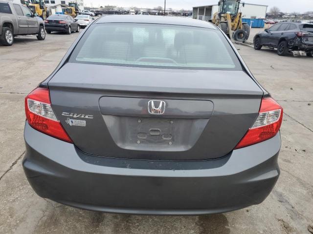 2HGFB2F95CH579932 - 2012 HONDA CIVIC EXL 灰色 照片 6