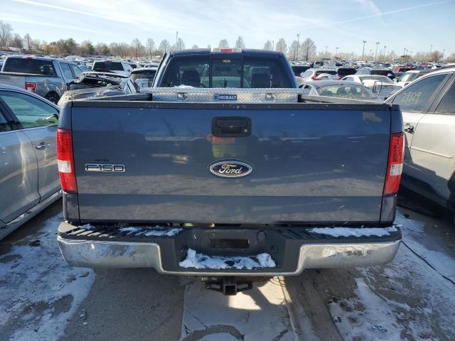 1FTRF12W24NC19760 - 2004 FORD F150 BLUE photo 6