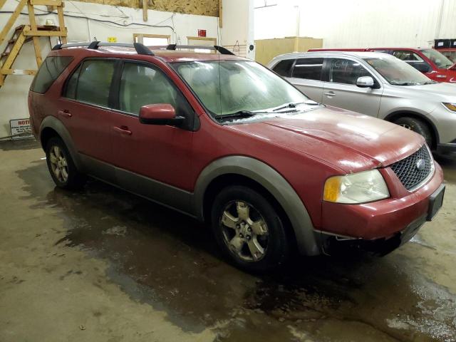 1FMDK021X7GA15989 - 2007 FORD FREESTYLE SEL BURGUNDY photo 4