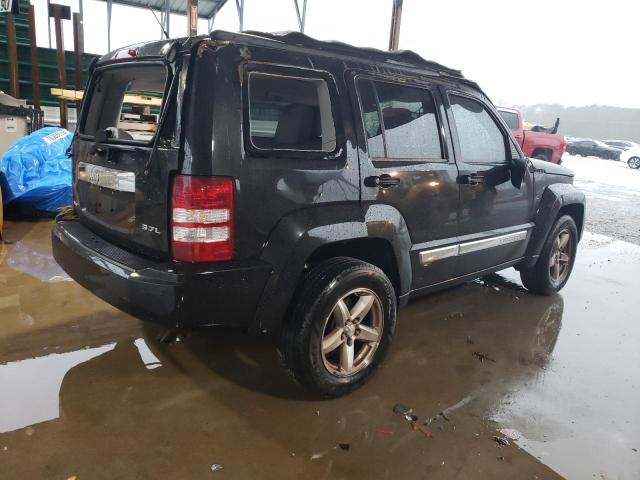 1J8GP58K68W224811 - 2008 JEEP LIBERTY LIMITED BLACK photo 3