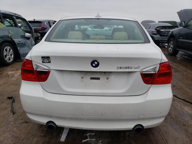 WBAVD53598A283547 - 2008 BMW 335 XI WHITE photo 6