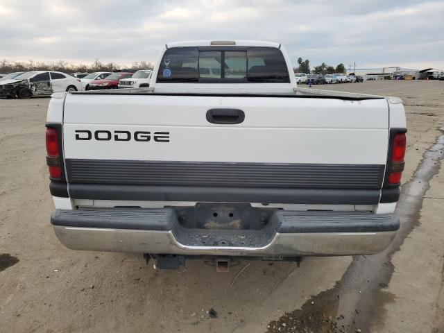 1B7HC13Z71J256853 - 2001 DODGE RAM 1500 WHITE photo 6