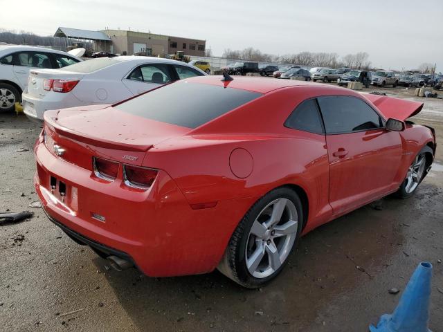 2G1FT1EW9A9226414 - 2010 CHEVROLET CAMARO SS RED photo 3