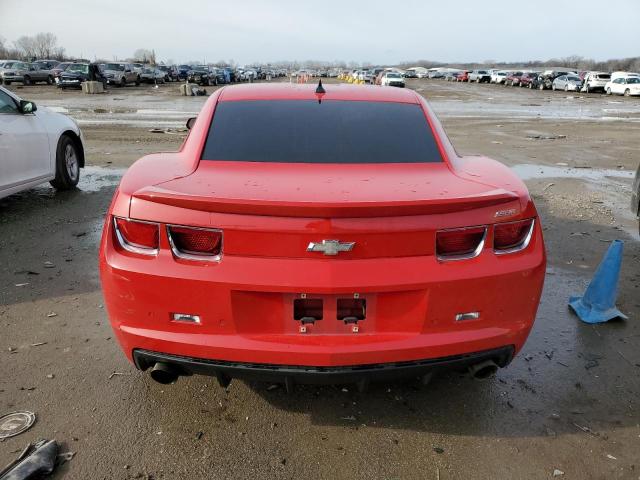 2G1FT1EW9A9226414 - 2010 CHEVROLET CAMARO SS RED photo 6