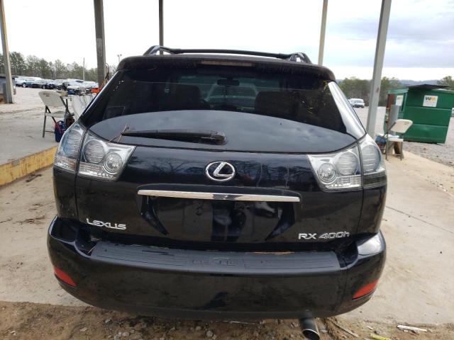 JTJGW31U272002621 - 2007 LEXUS RX 400H BLACK photo 6