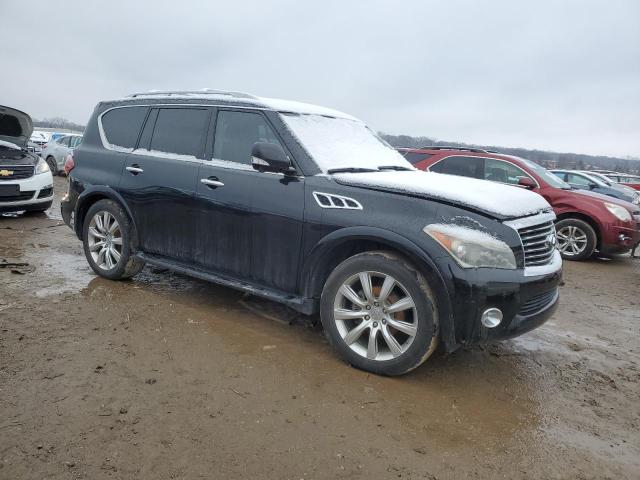 JN8AZ2NE7C9018493 - 2012 INFINITI QX56 BLACK photo 4