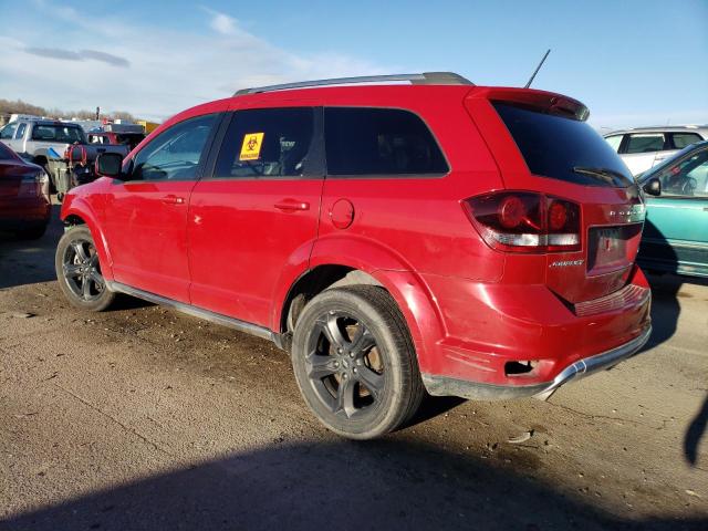 3C4PDCGGXJT379195 - 2018 DODGE JOURNEY CROSSROAD RED photo 2