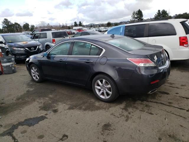 19UUA8F25DA013477 - 2013 ACURA TL GRAY photo 2