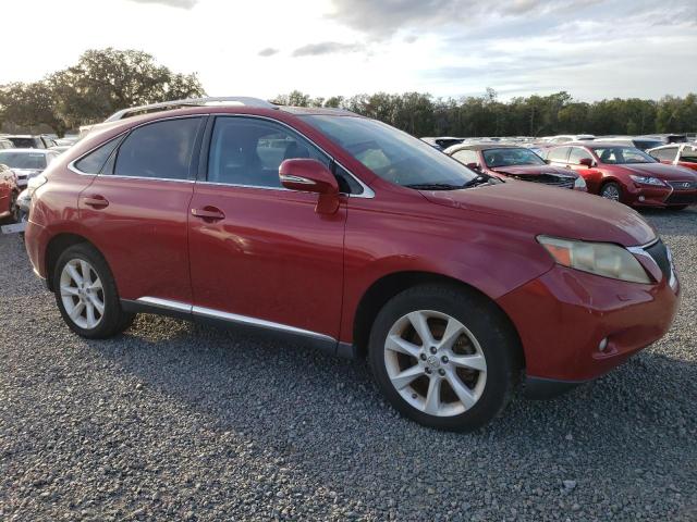 JTJZK1BA5B2411833 - 2011 LEXUS RX 350 RED photo 4