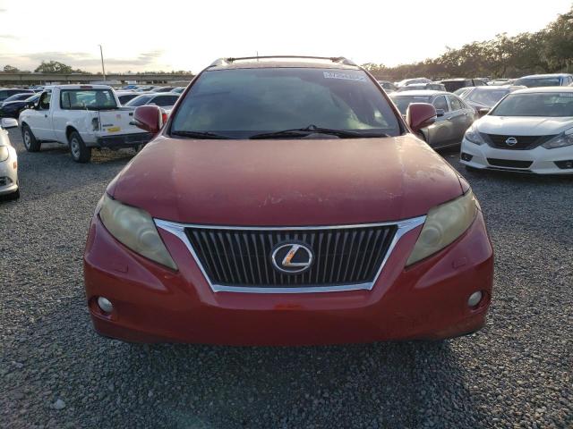 JTJZK1BA5B2411833 - 2011 LEXUS RX 350 RED photo 5