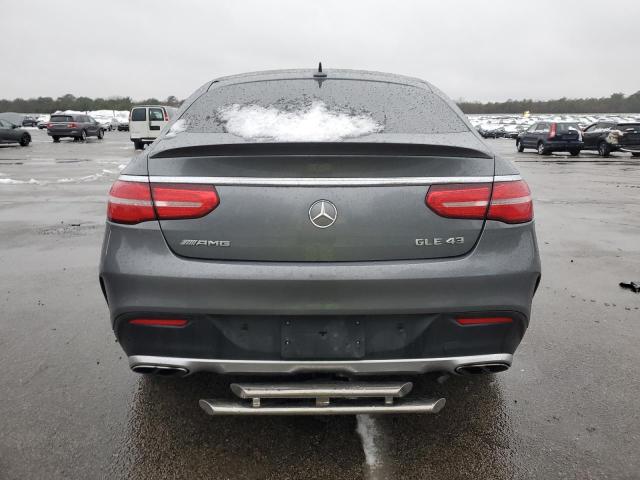 4JGED6EB9HA084117 - 2017 MERCEDES-BENZ GLE COUPE 43 AMG GRAY photo 6