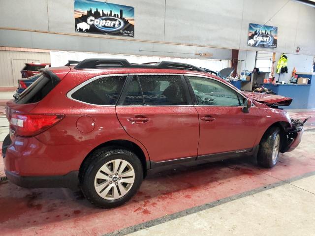 4S4BSACCXH3374166 - 2017 SUBARU OUTBACK 2.5I PREMIUM BURGUNDY photo 3