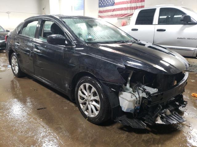 3N1AB7AP7JL623593 - 2018 NISSAN SENTRA S BLACK photo 4