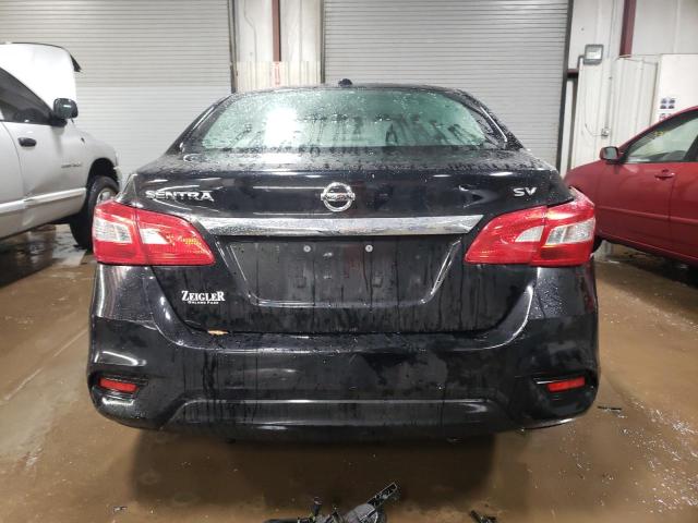 3N1AB7AP7JL623593 - 2018 NISSAN SENTRA S BLACK photo 6