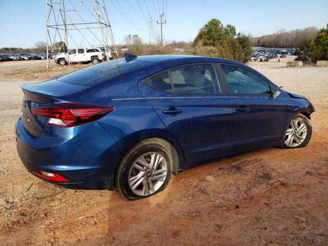 5NPD84LF2KH466195 - 2019 HYUNDAI ELANTRA SEL BLUE photo 3