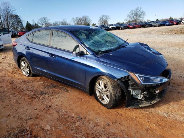 5NPD84LF2KH466195 - 2019 HYUNDAI ELANTRA SEL BLUE photo 4