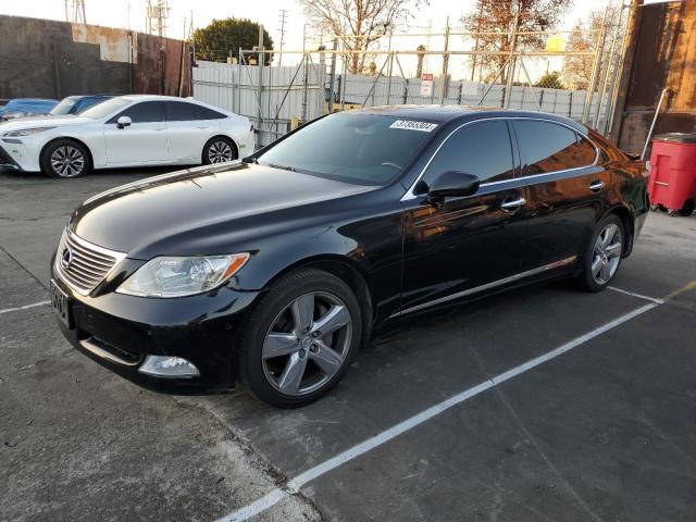 JTHGL46F375016827 - 2007 LEXUS LS 460L BLACK photo 1