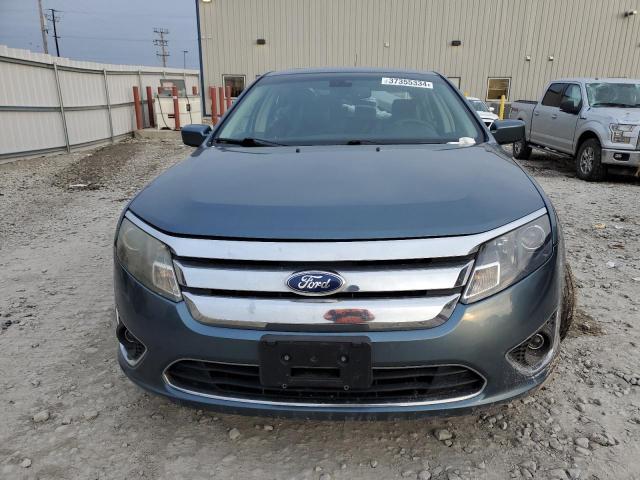 3FAHP0JA1CR236852 - 2012 FORD FUSION SEL BLUE photo 5