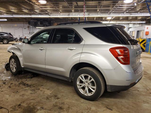 2GNALCEK3H1608920 - 2017 CHEVROLET EQUINOX LT SILVER photo 2