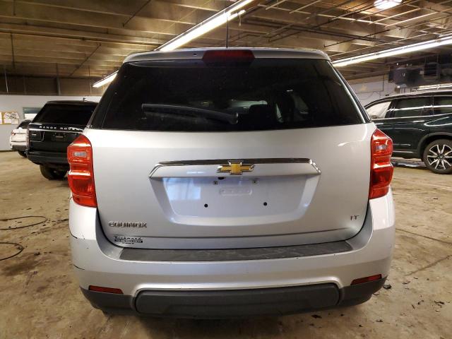 2GNALCEK3H1608920 - 2017 CHEVROLET EQUINOX LT SILVER photo 6